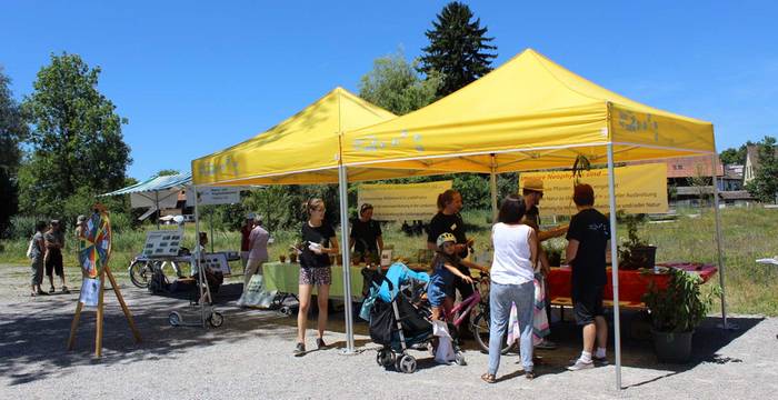 Standaktion von Natur liegt nahe