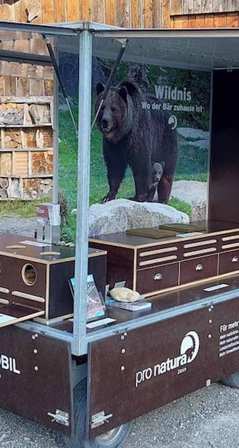 Das Naturmobil im Sihlwald, Matthias Wüst